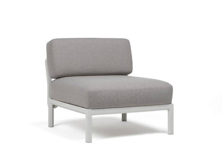 Nardi Maximo 5 Modulsofa Mittelelement, gesso / lava sunbrella von smartambiente