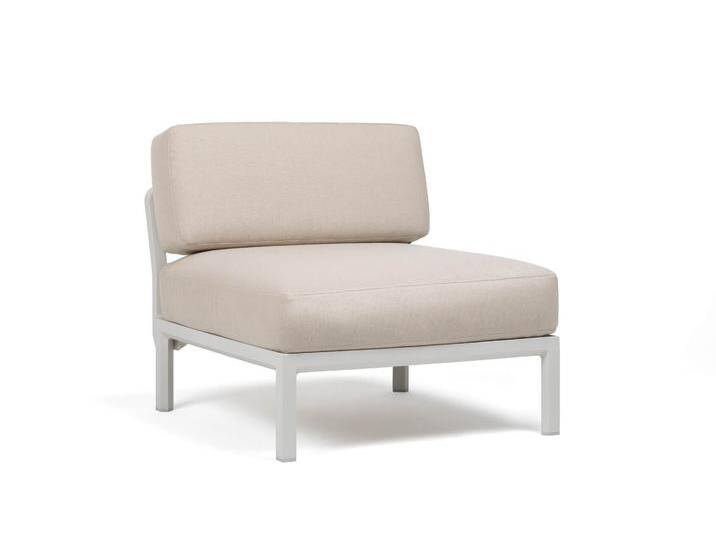 Nardi Maximo 5 Modulsofa Mittelelement, gesso / perla sunbrella von smartambiente