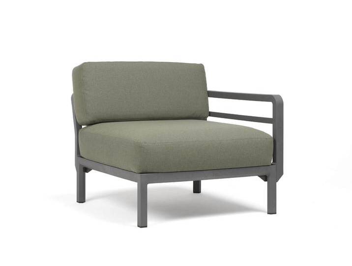 Nardi Maximo 5 Modulsofa Seitenelement, basalto / timo sunbrella Nardi Maximo 5 Modulsofa Seitenelement, basalto / timo sunbrella von smartambiente