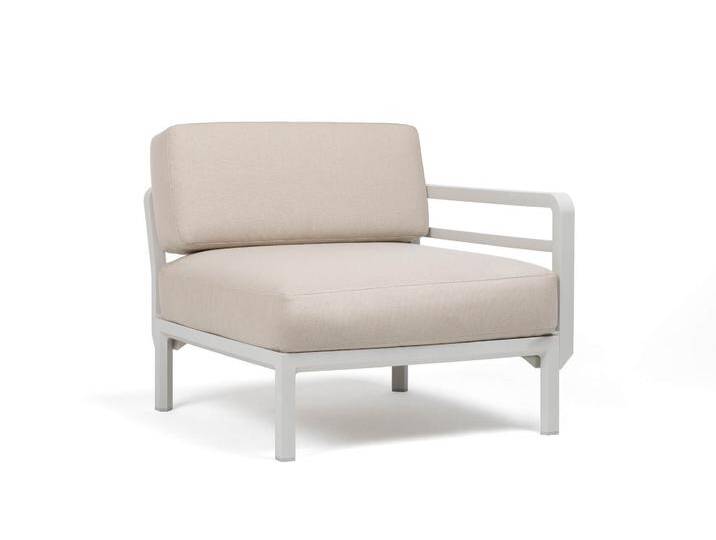 Nardi Maximo 5 Modulsofa Seitenelement, gesso / perla sunbrella Nardi Maximo 5 Modulsofa Seitenelement, gesso / perla sunbrella von smartambiente