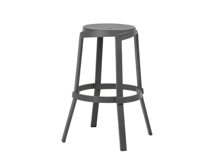 Nardi Stack Barhocker, höhe 76 cm, basalto Nardi Stack Barhocker, höhe 76 cm, basalto von smartambiente