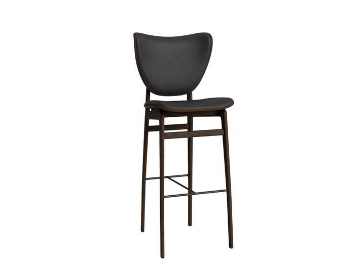 Norr11 Elephant Barhocker, höhe 75 cm, eiche geräuchert / dunes anthrazit 21003 von smartambiente