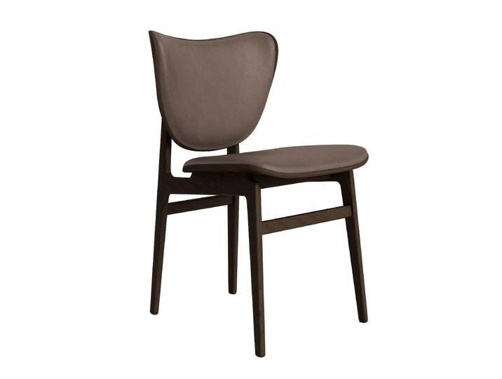 Norr11 Elephant Stuhl, eiche geräuchert / dunes dark brown 21001 von smartambiente