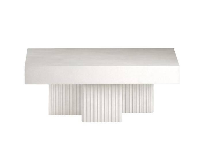 Norr11 Gear Couchtisch, 100 x 100 cm, chalk von smartambiente
