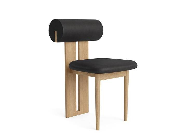 Norr11 Hippo Chair, eiche natur / dunes anthrazit 21003 von smartambiente