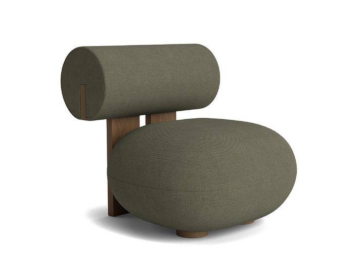 Norr11 Hippo Lounge Chair, eiche hell geräuchert / fiord 961 Norr11 Hippo Lounge Chair, eiche hell geräuchert / fiord 961 von smartambiente