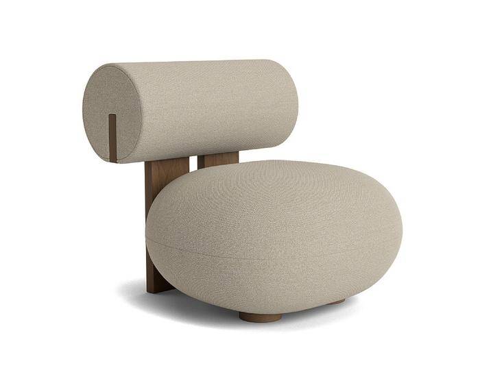 Norr11 Hippo Lounge Chair, eiche hell geräuchert / hallingdal 220 Norr11 Hippo Lounge Chair, eiche hell geräuchert / hallingdal 220 von smartambiente
