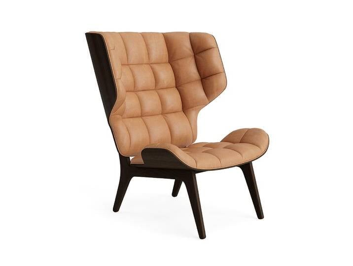 Norr11 Mammoth Chair, eiche geräuchert / dunes camel 21004 von smartambiente