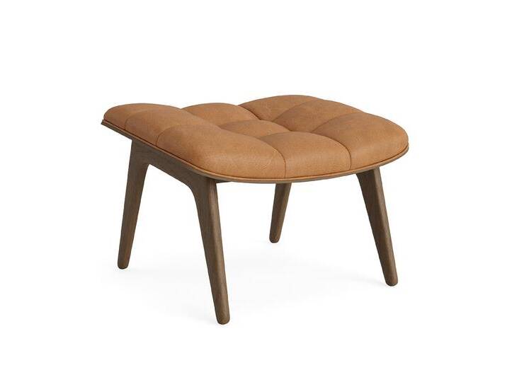 Norr11 Mammoth Ottoman, eiche hell geräuchert / dunes cognac 21000 von smartambiente
