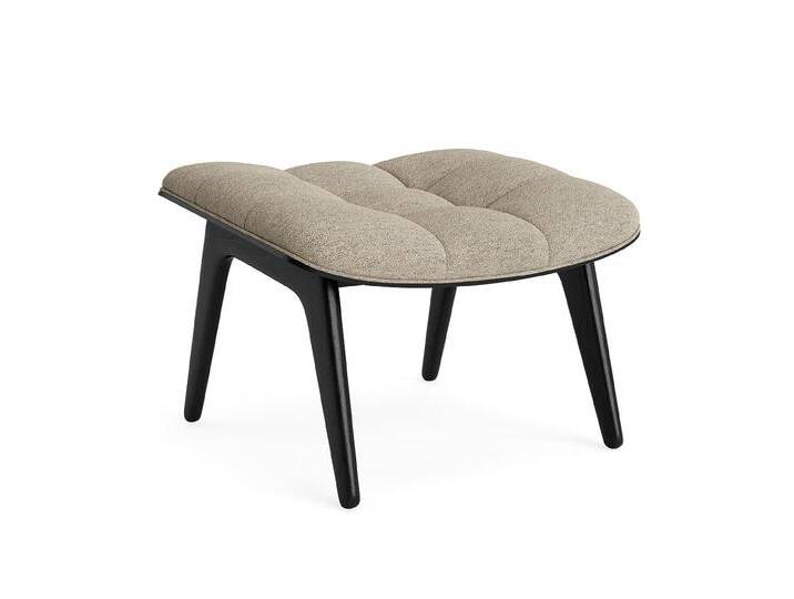 Norr11 Mammoth Ottoman, eiche schwarz / barnum 003 von smartambiente