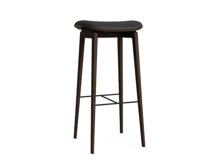 Norr11 NY11 Barhocker, höhe 65 cm, eiche geräuchert / dunes anthrazit 21003 von smartambiente