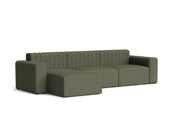 Norr11 Riff Sofa, links, kvadrat - fiord 2 - 961 von smartambiente