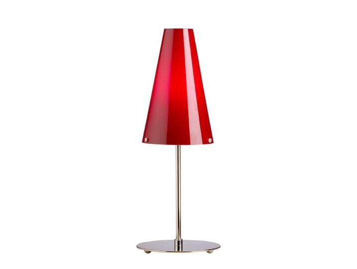 Tecnolumen TLWS 03 Tischleuchte, rotes glas von smartambiente