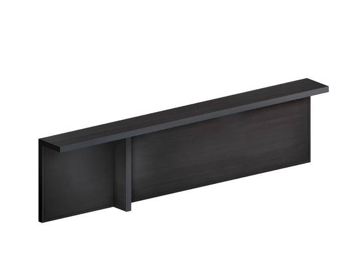 Zeus Atrium Konsolentisch, 238 x 30 cm, schwarz Zeus Atrium Konsolentisch, 238 x 30 cm, schwarz von smartambiente