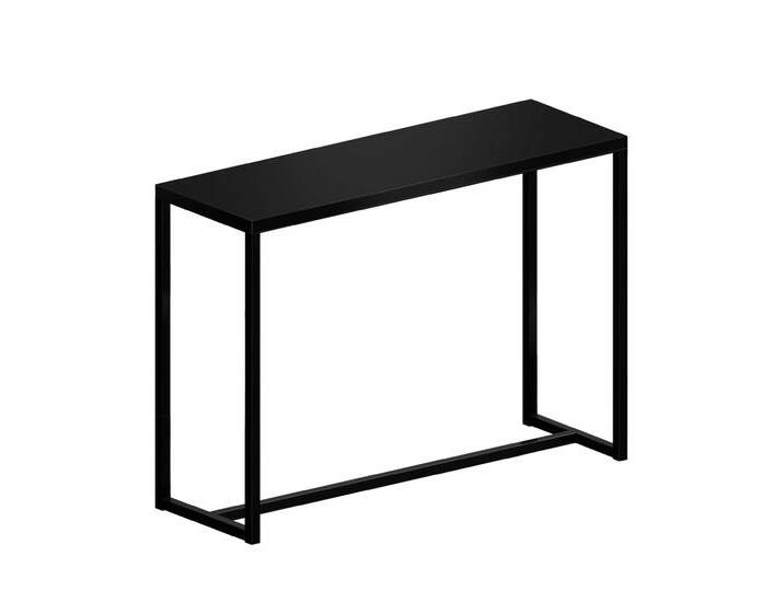 Zeus Big Brother Stehtisch, 150 x 50 cm, schwarz von smartambiente