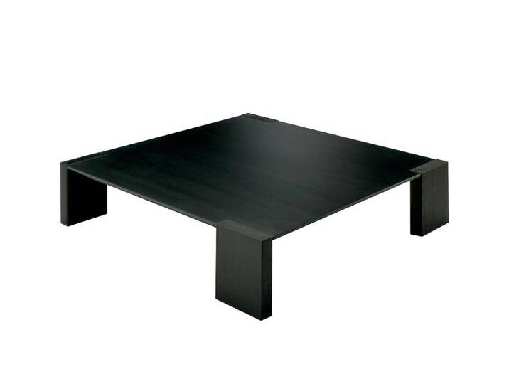 Zeus Ironwood Couchtisch, 117 x 117 cm, schwarz von smartambiente