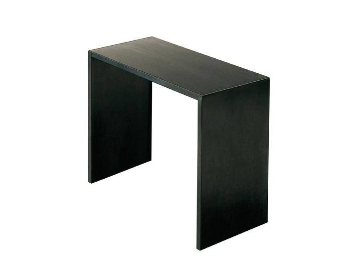 Zeus Irony Konsolentisch, 87 x H 72 cm, schwarz von smartambiente