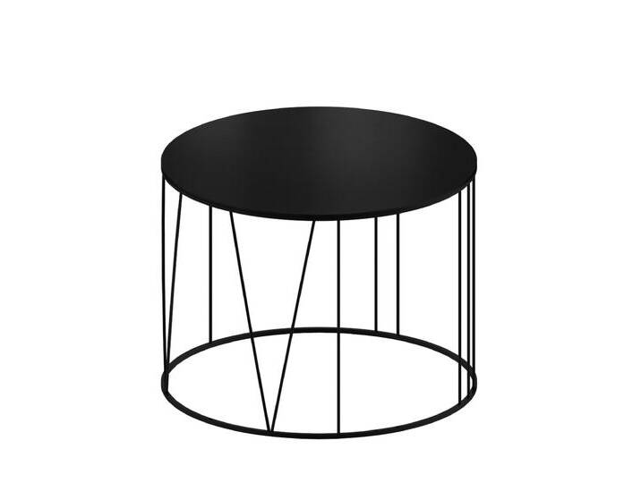 Zeus Roma Couchtisch, Ø 70 x H 49 cm, kupferschwarz von smartambiente