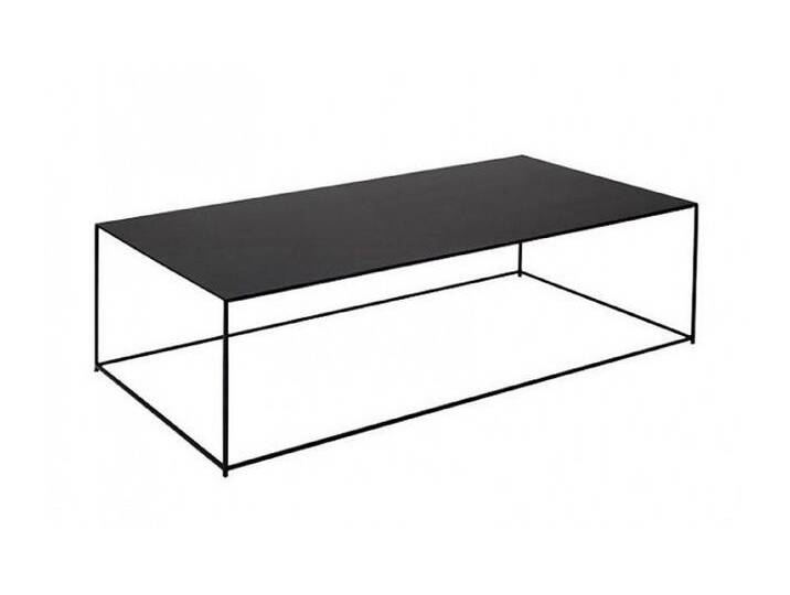 Zeus Slim Irony Couchtisch, 124 x 62 cm, kupferschwarz von smartambiente