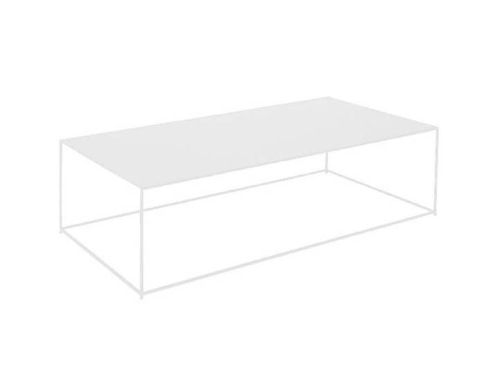 Zeus Slim Irony Couchtisch, 124 x 62 cm, weiß Zeus Slim Irony Couchtisch, 124 x 62 cm, weiß von smartambiente