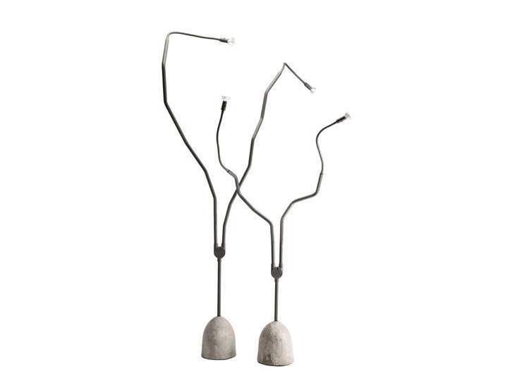 Zeus Tree Light Stehleuchte, Ø 60 x H 110 cm, grau von smartambiente