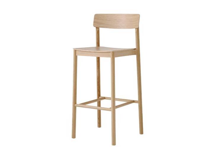 &Tradition Betty TK16 Barhocker, höhe 75 cm, eiche natur von smartambiente
