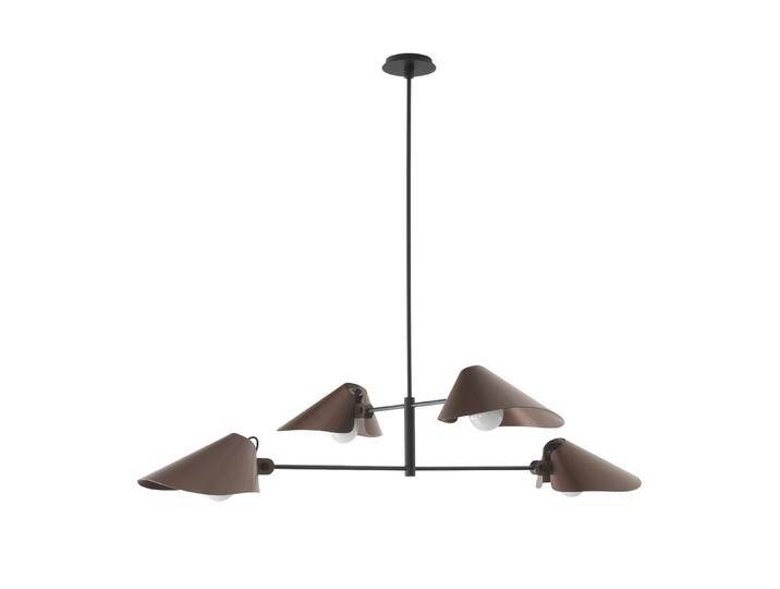 &Tradition Bonnet SC92 Kronleuchte, schwarz / bronzed von smartambiente