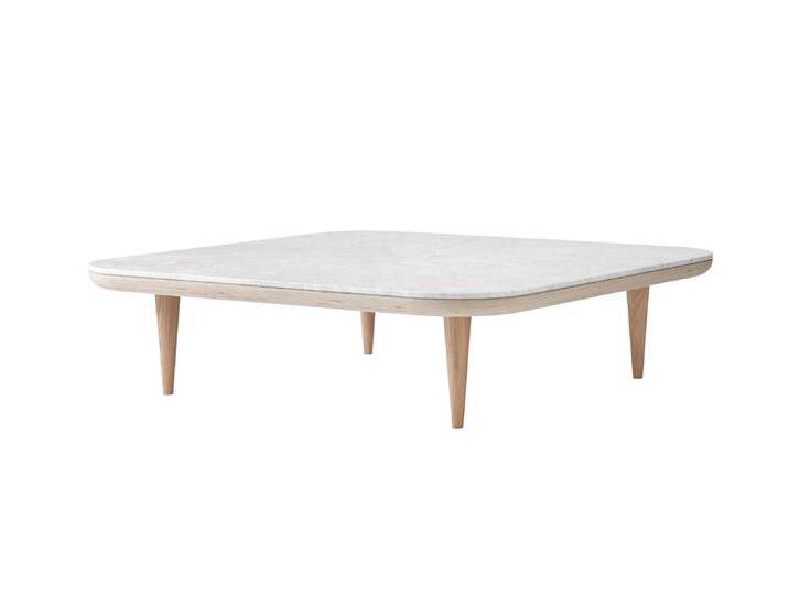 &Tradition Fly SC11 Couchtisch, eiche geölt / honed bianco carrara marmor von smartambiente