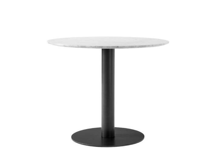 &Tradition In Between SK11 Esstisch, Ø 90 cm, schwarz / bianco carrara &Tradition In Between SK11 Esstisch, Ø 90 cm, schwarz / bianco carrara von smartambiente