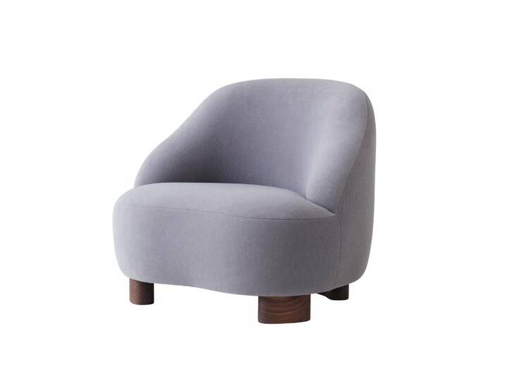 &Tradition Margas LC1 Sessel, walnuss geölt / gentle 133 von smartambiente