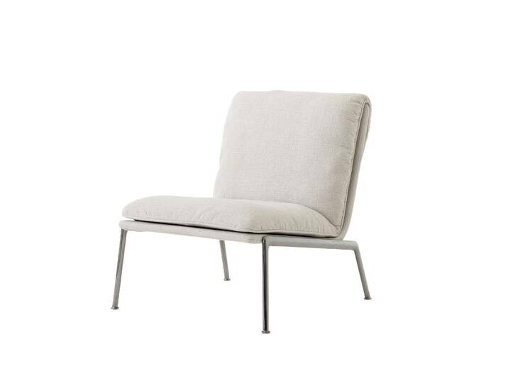&Tradition Muno LN18 Lounge Chair, chrom / cifrado 0221 von smartambiente