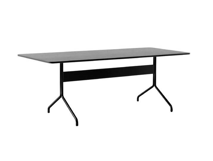 &Tradition Pavilion AV19 Esstisch, 200 x 90 cm, schwarz / eiche schwarz lackiert &Tradition Pavilion AV19 Esstisch, 200 x 90 cm, schwarz / eiche schwarz lackiert von smartambiente
