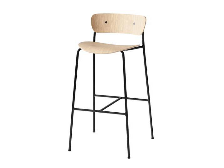 &Tradition Pavilion AV7 Barhocker, höhe 65 cm, eiche lackiert von smartambiente
