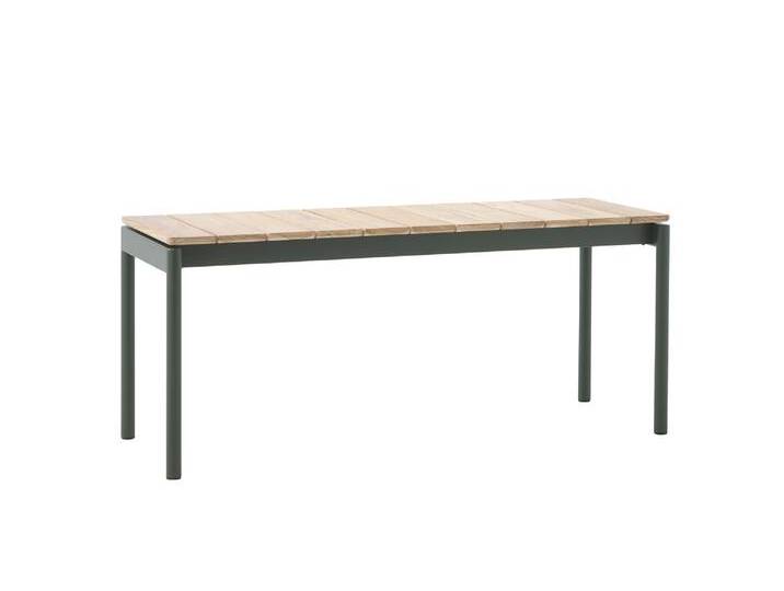 &Tradition Ville AV27 Gartenbank, 110 x 40 cm, bronze green von smartambiente