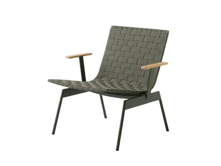 &Tradition Ville AV45 Loungesessel, bronze green von smartambiente