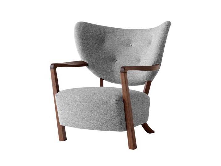 &Tradition Wulff ATD2 Sessel, walnuss geölt / hallingdal 126 von smartambiente