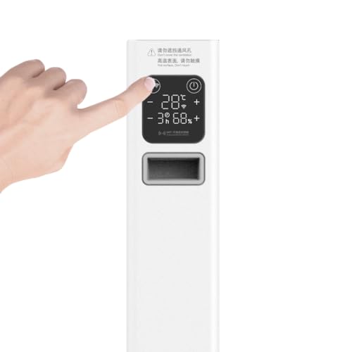 Smartmi Elektro Heizkörper 2200W Eingebauter Wirtschaftlicher Konvektor für Wohnzimmer Büro Badezimmer Schlafzimmer Dreistufige Steuerung Weiß 3 Jahre Garantie von smartmi
