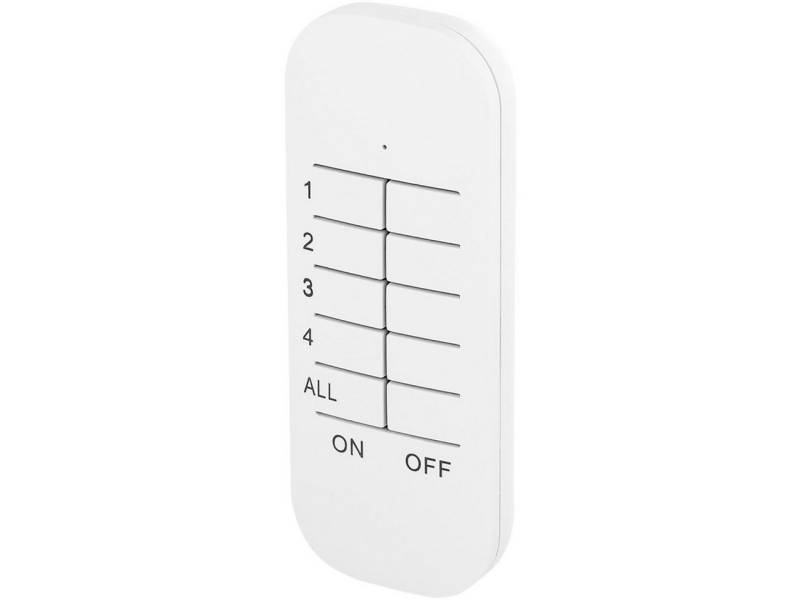 smartwares Bürostuhl Smartwares 4-Kanal-Fernbedienung Plug&Connect weiß smartwares Bürostuhl Smartwares 4-Kanal-Fernbedienung Plug&Connect weiß von smartwares