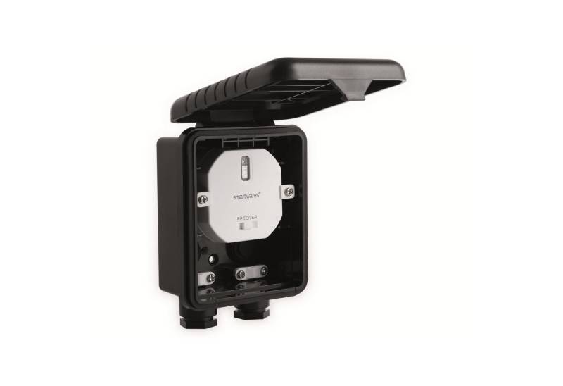 smartwares Licht-Funksteuerung SMARTWARES Funk-Einbauschalter SH4-90451 von smartwares