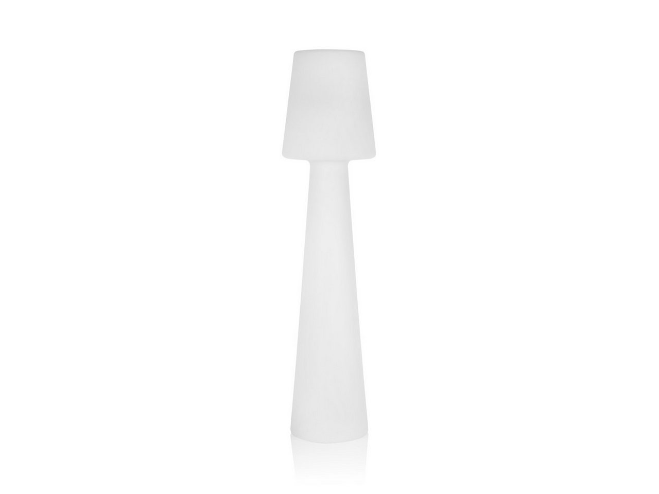 smartwares Gartenleuchte Smartwares LED Außen-Stehleuchte IDE-60070 weiß, Inkl. Leuchtmittel, Nicht dimmbar nicht Smart Home-fähig ohne Bewegungsmelder von smartwares