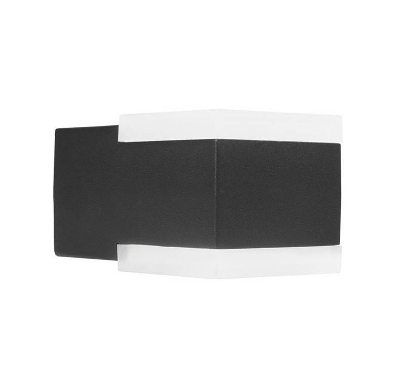 smartwares LED Außen-Wandleuchte OOL-50020, Up- und Downlight, schwarz von smartwares