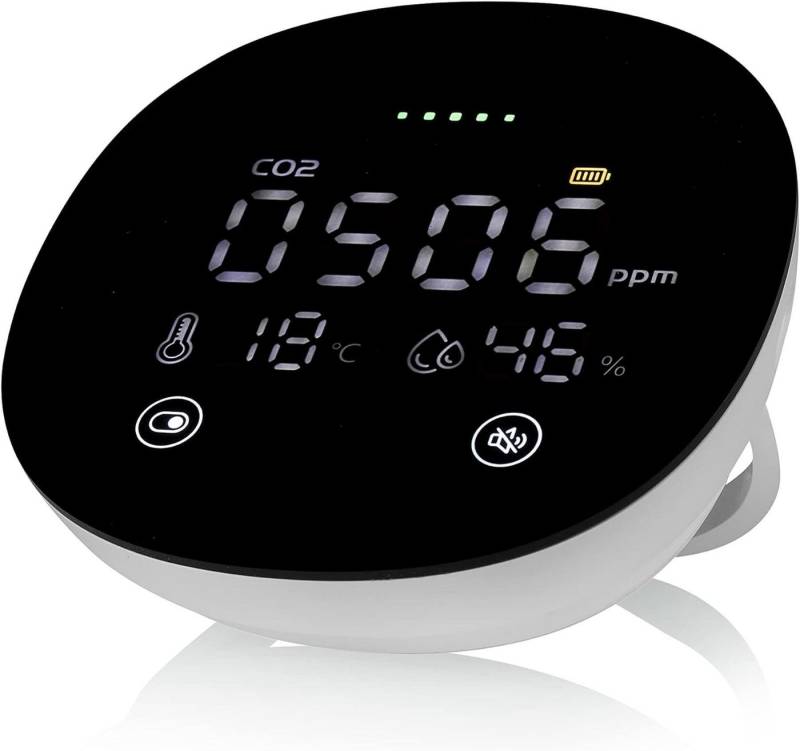 smartwares Raumluft-Qualitätssensor Smartwares 3-in-1 Luftqualitätsdetektor, Alarmfunktionen von smartwares