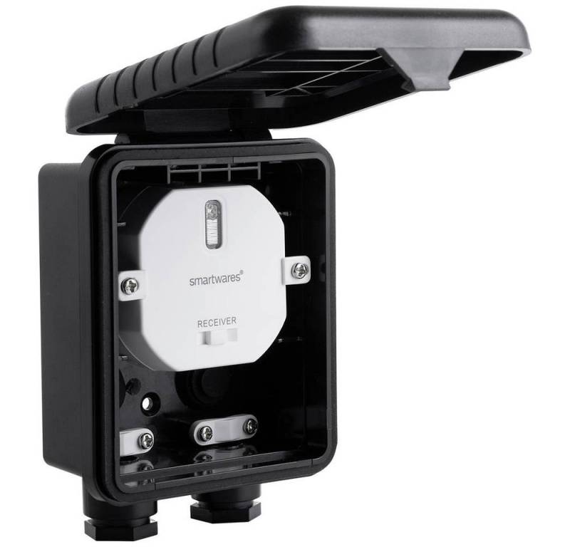 smartwares Schalter Einbauschalter mit Anschlussdose - Plug & Connect - 1000 W SH4-90451 smartwares Schalter Einbauschalter mit Anschlussdose - Plug & Connect - 1000 W SH4-90451 von smartwares