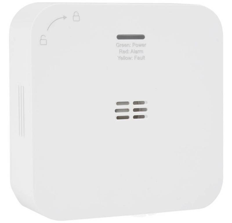 smartwares WLAN-Kohlenmonoxid-Melder- CO Alarm Gasmelder (mit App-Steuerung) von smartwares