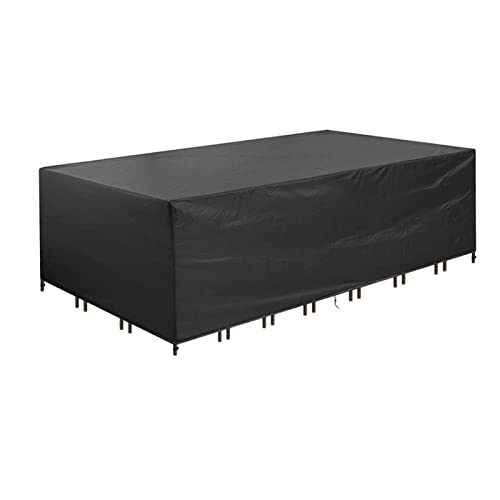 smashing Abdeckung für Terrassentisch - wasserdichte Terrassentisch-Möbel-Set-Abdeckungen - Anti-Fading-Abdeckung für Gartenmöbel-Set, wetterfeste Terrassen-Abdeckung für Terrassenmöbel von smashing