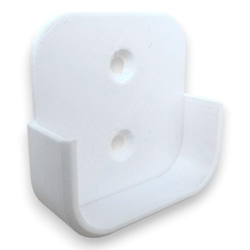 Wandhalterung kompatibel mit Aqara Wireless Mini Switch T1. Unaufällige Halterung, weiß. Hochwertiger, langlebiger PETG-Kunststoff. Made in Germany. von smattex
