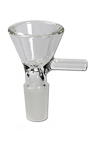 smokerSFinest Glaskopf mit Henkel NS 14 (14,5 mm) Bong-Kopf von smokerSFinest