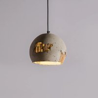 Handgemachte Zement Beton Decken Pendellampe Mit Bananenseil Mesh - Rustikale Beleuchtung | Modernes Loft Dekor Luxusgeschenk Für Ihn von smspider