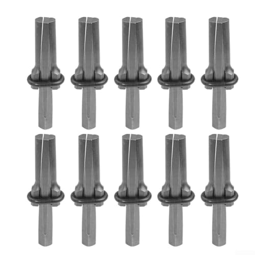 10 Satz Keilscheiben 9/16 Zoll Metall Splitter für Stein-, Fels- und Betonarbeiten von snowchecking