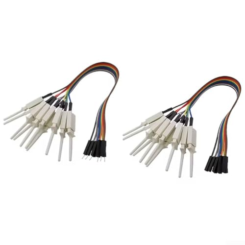20 cm Logic Analyzer Kabelklemmen für zuverlässige Prüfung und Verbindung (weiß) von snowchecking